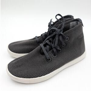 Allbirds Tree Topper High Top Sneaker Shoes Women's Black Size US7 EU36